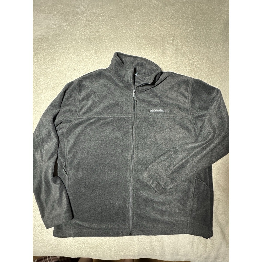 Columbia Zip Up Fleece Sweatshirt Size XXL Gently Used